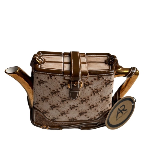 NWT Annie Rowe The Village Western House Collectible Purse Teapot - Picture 7 of 12